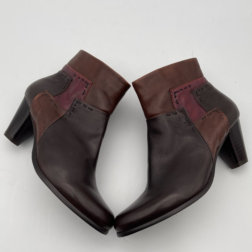 Tri colour Bootie
